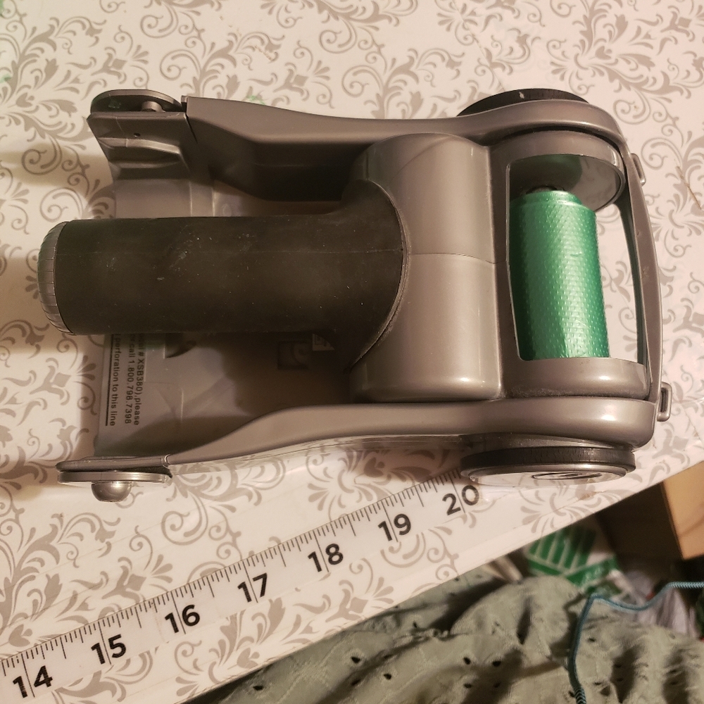 Pet Waste Disposal Grab'N Bag Powered Scooper With Light Handheld Shark Vacuum